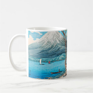 Caneca De Café Monte Fuji do lago Yamanaka por Hiroaki Takahashi