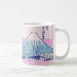 Caneca De Café Monte Fuji Ukiyo-e japonês Vintage Art