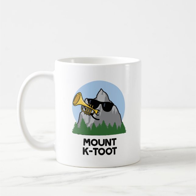 Caneca De Café Monte K-Toot Funny Mountain Pun (Esquerda)