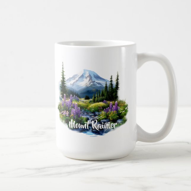 Caneca De Café Monte Rainier Coffee Mug (Direita)