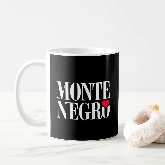 Caneca De Café Montenegro (Com Donut)