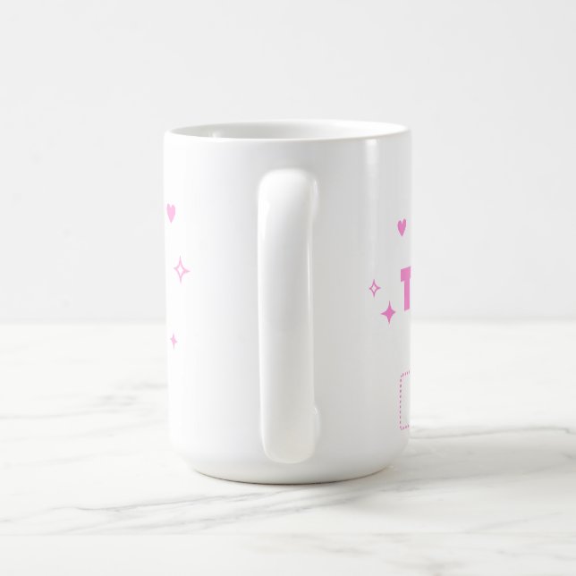 Caneca De Café Montessori Torre Rosa Mug (Alça)