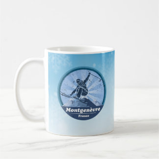Caneca De Café Montgenèvre Station de ski - Skieur
