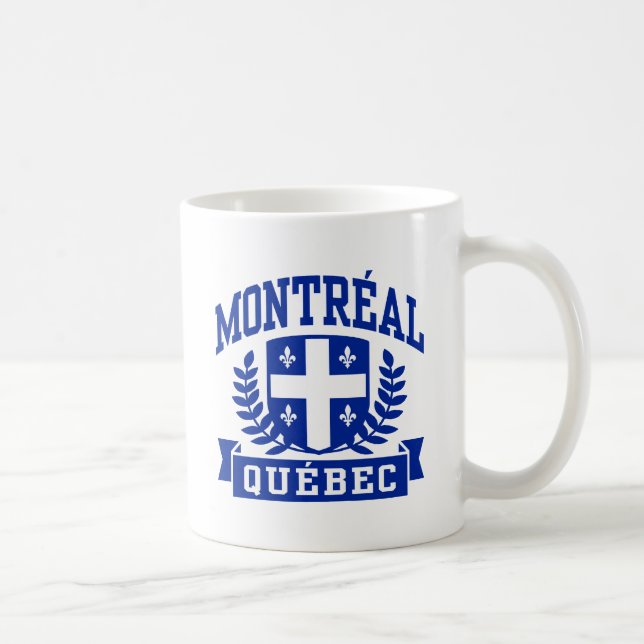 Caneca De Café Montreal Quebec (Direita)