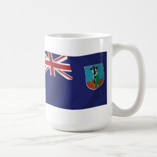 Caneca De Café Montserrat Flag Mug