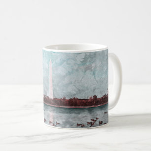CANECA DE CAFÉ MONUMENTO DE WASHINGTON - WASHINGTON DC