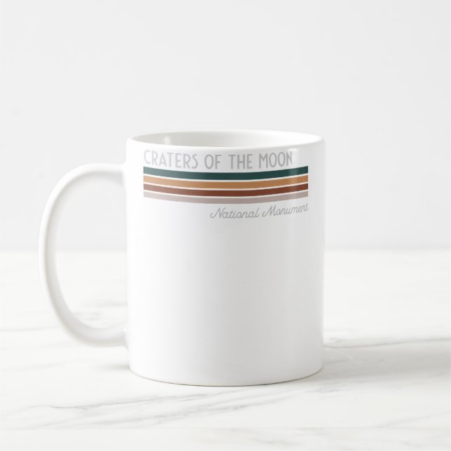 Caneca De Café Monumento Nacional Crateres da Lua (Esquerda)
