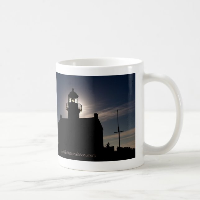 Caneca De Café Monumento nacional de Cabrillo (Direita)