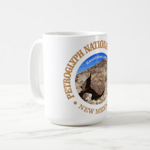 Caneca De Café Monumento Nacional Petroglicph