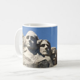 Caneca De Café Monumento nacional presidencial do Monte Rushmore