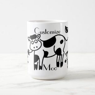 Caneca De Café Moo Cow Thunder_Cove
