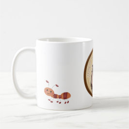 Caneca De Café Moo Deng Hippo para Feliz Natal