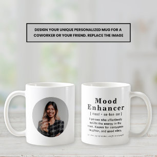 Caneca De Café Mood Enhancer Personalizado Photo Office Gift Tea