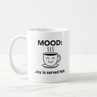 Caneca De Café Mood Mugged 2—Smiley face