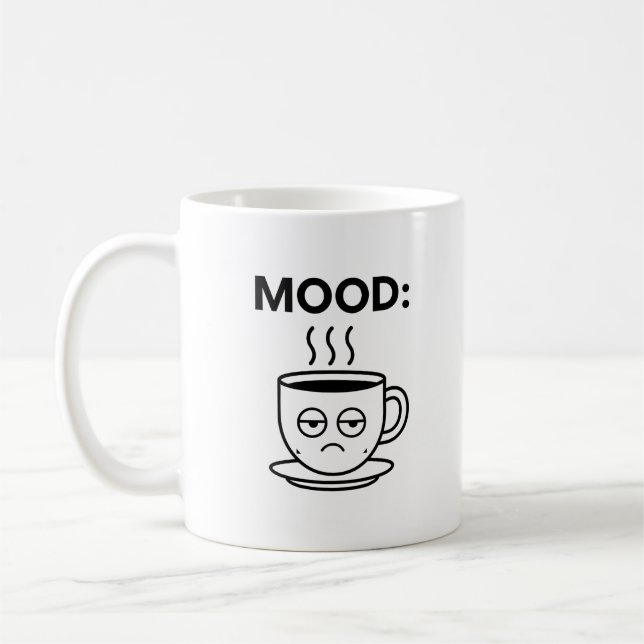 Caneca De Café Mood Mugged — EyeRoll (Esquerda)