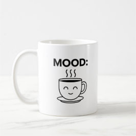 Caneca De Café Mood Mugged — Smiley face Suave
