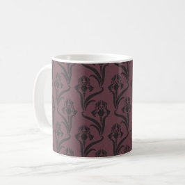 Caneca De Café Moody Art Nouveau Irisa Café Mug