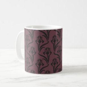 Caneca De Café Moody Art Nouveau Irisa Café Mug