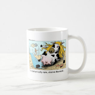 Caneca De Café Moomaid Engraçado Cartoon De Vaca Oferece Coleç