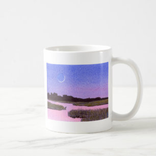Caneca De Café Moon e Herão Crescentes em Marsh