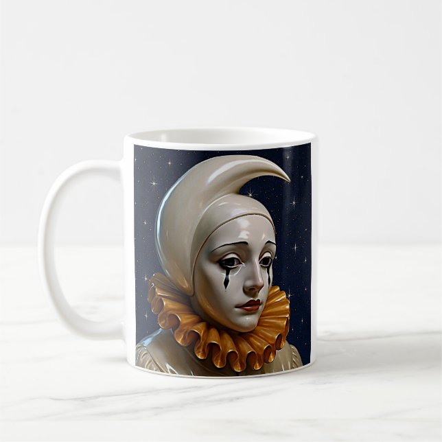 Caneca De Café Moon Pierrot (Esquerda)