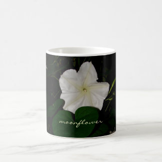 Caneca De Café Moonflower deFlorescência de seda