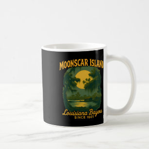 Caneca De Café Moonscar Island Retro Cartoon Halloween Zombie Isl