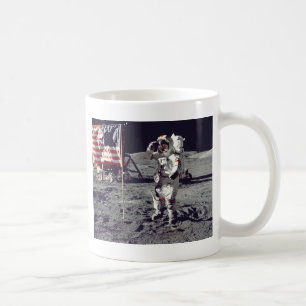 Caneca De Café Moonwalk Apollo 17