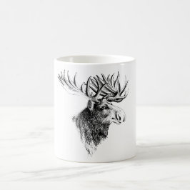 Caneca De Café Moose Coffee Mug