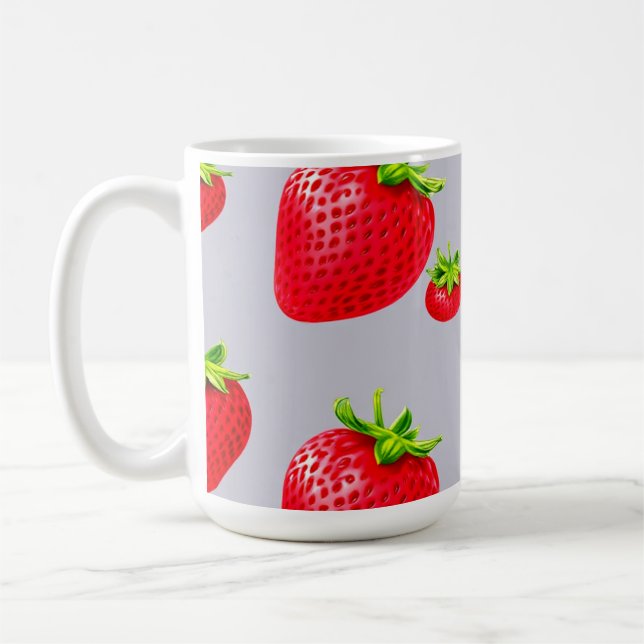 Caneca De Café morango (Esquerda)