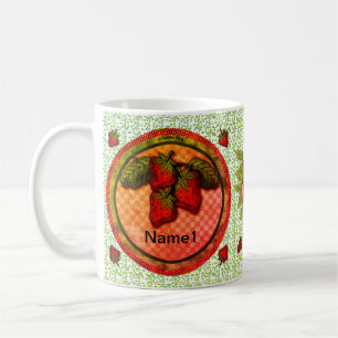 Caneca De Café Morango