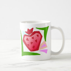 Caneca De Café Morango