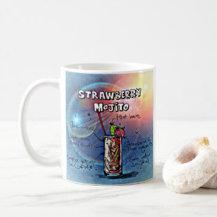 Caneca De Café Morango Mojito ( nº 11 de 12 conjuntos de receita