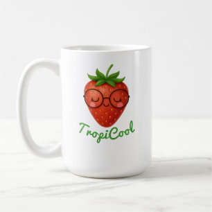 Caneca De Café Morango TropiCool - Víbula de Verão doce e fresca