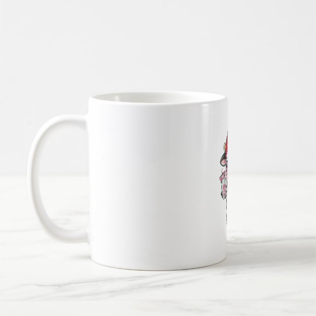 Caneca De Café Morango Vaca Kawaii Anime Morango Leite _2 (Esquerda)