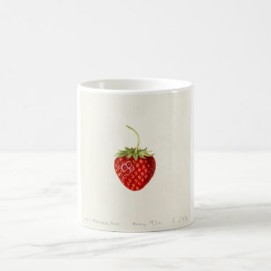 Caneca De Café Morango Vermelho Luscioso (por Louis C.C. Krieger)