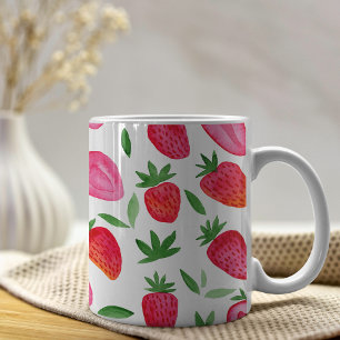 Caneca De Café Morangos aquosos