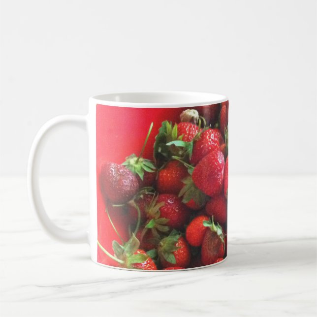 Caneca De Café Morangos | Framboesas frescas (Esquerda)