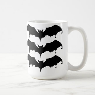 Caneca De Café Morcegos Vampiros de Derretimento Gótico