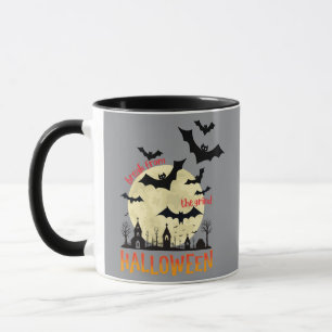 Caneca de Café Morcegos Voadores