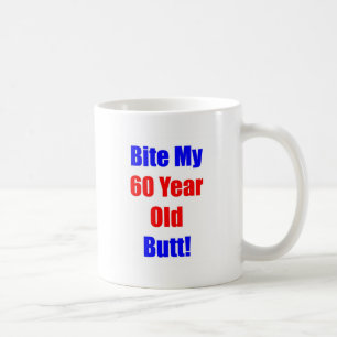 Caneca De Café Mordida 60 meu bumbum