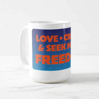 Caneca De Café More Freedom Retro