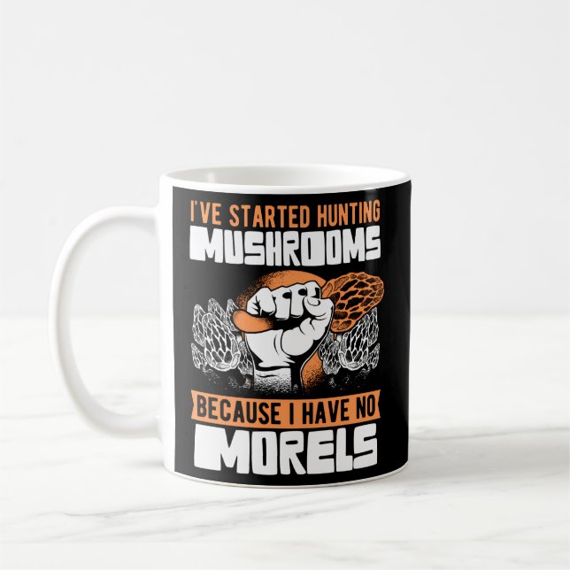 Caneca De Café Morel Mushroom (Esquerda)