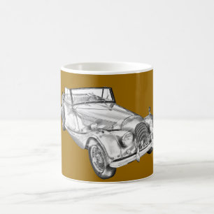 Caneca De Café Morgan 1964 mais a ilustração do carro de 4