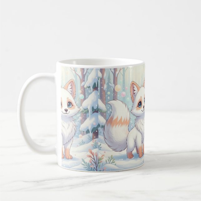 Caneca De Café Morning Magic in the Snow (Esquerda)