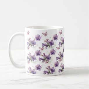 Caneca De Café Morning Petunia Bloom Mug