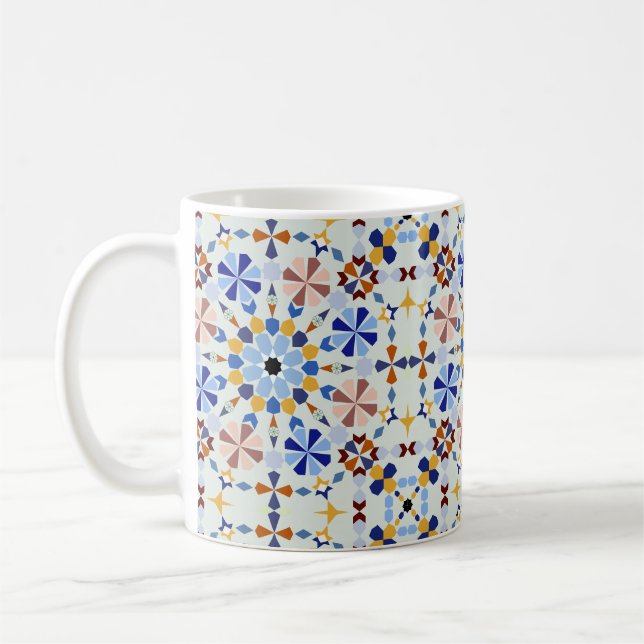 Caneca De Café Moroccan Zelije !Moroccan Zellige (Esquerda)