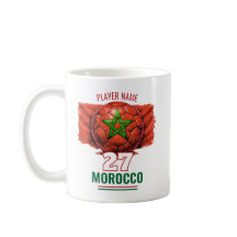 Morocco National Football Flag Heritage Soccer