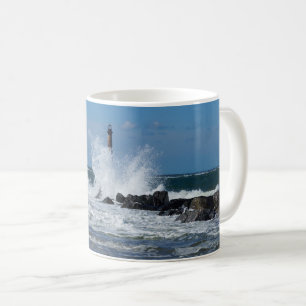 Caneca De Café Morris Lighthouse Splash Coffee Mug