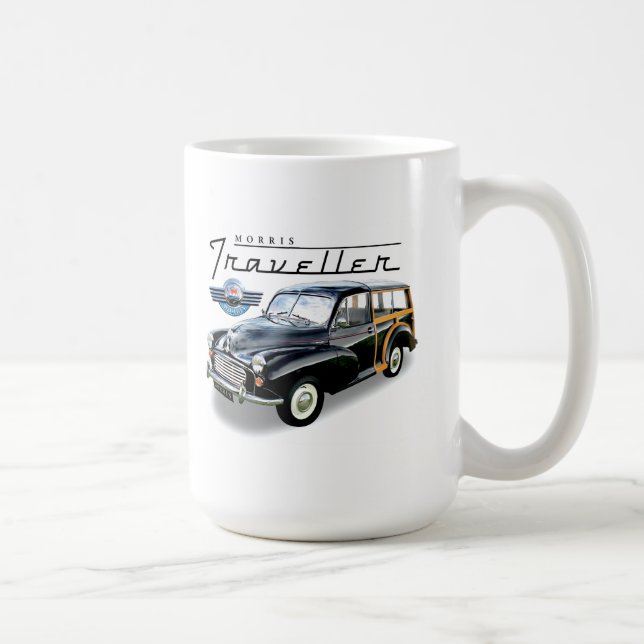 Caneca De Café Morris Minor Traveler (Direita)